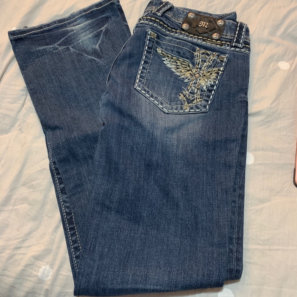 Miss me boot cut cross jeans